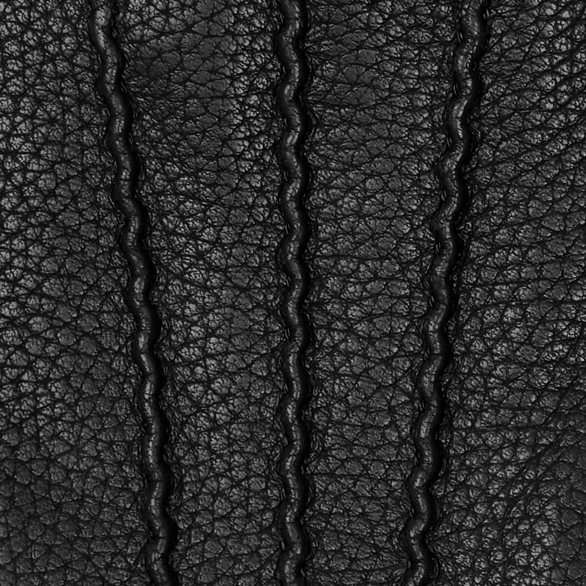 Emily (black) – Deerskin (American deerskin) leather gloves with warm wool lining - Image 5