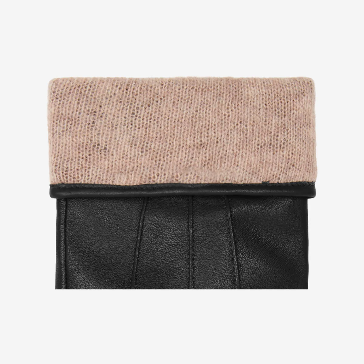 James (black) - Classic sheepskin leather gloves with luxurious cashmere lining & touchscreen feature - Image 4