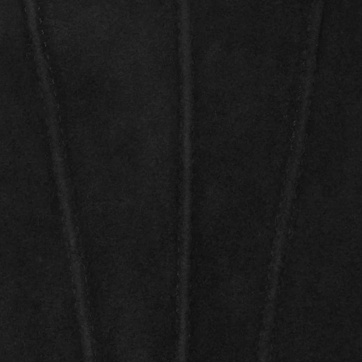 Rex (black) - Suede goatskin leather gloves with luxurious wool/cashmere lining - Image 5