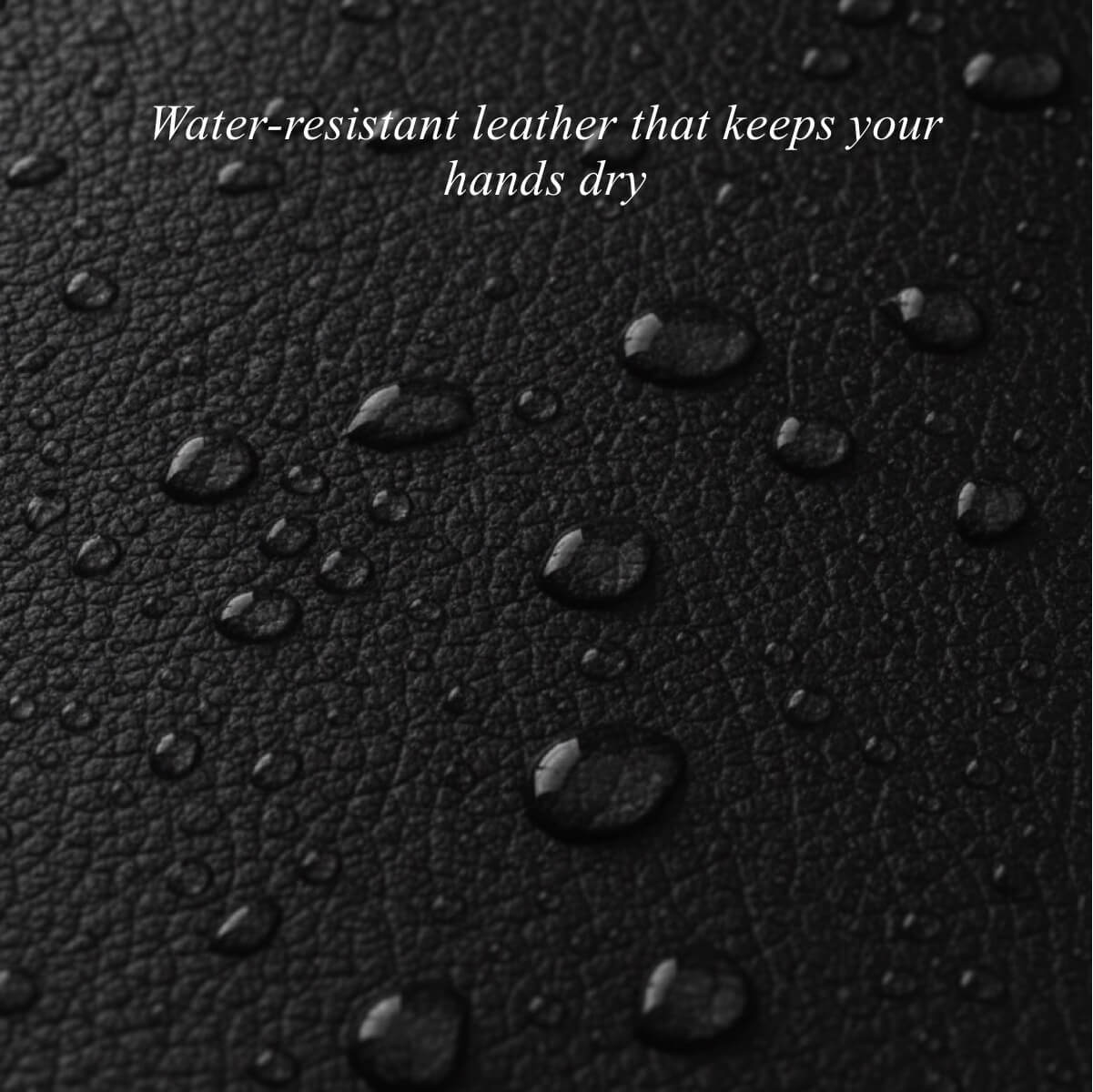 Alessandra (black) - Goatskin leather gloves with lambswool lining & touchscreen feature - Image 5