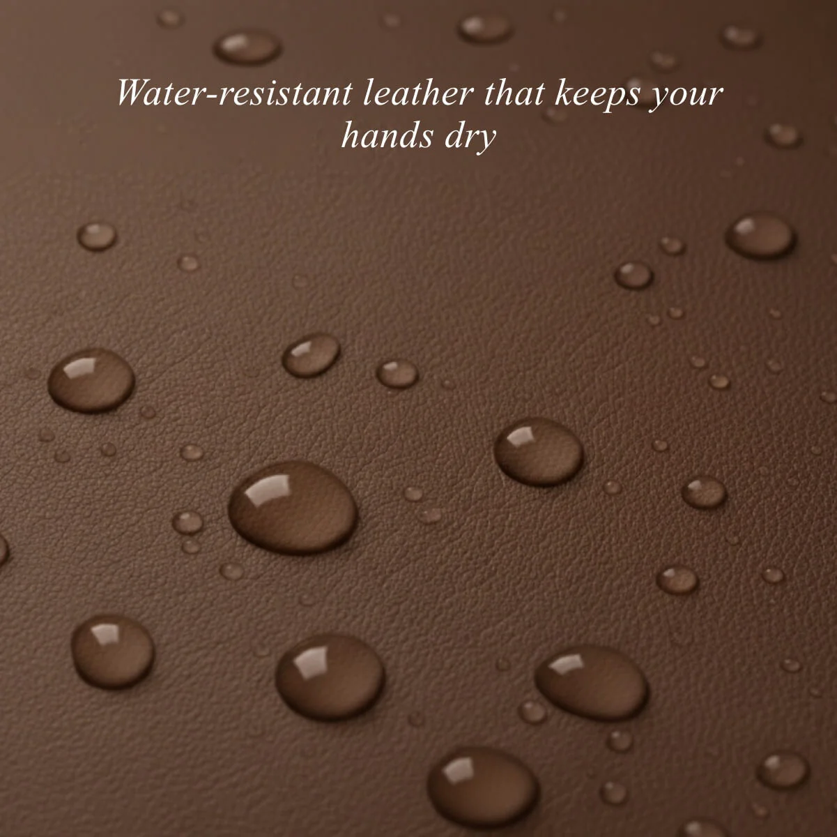 Lily (dark brown) - Sheepskin leather gloves with warm fleece lining & touchscreen feature - Image 6