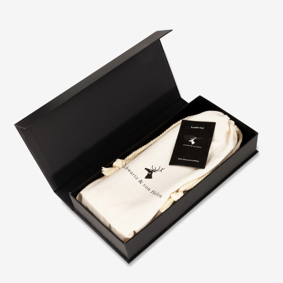 Stylish black giftbox for gloves - Image 4